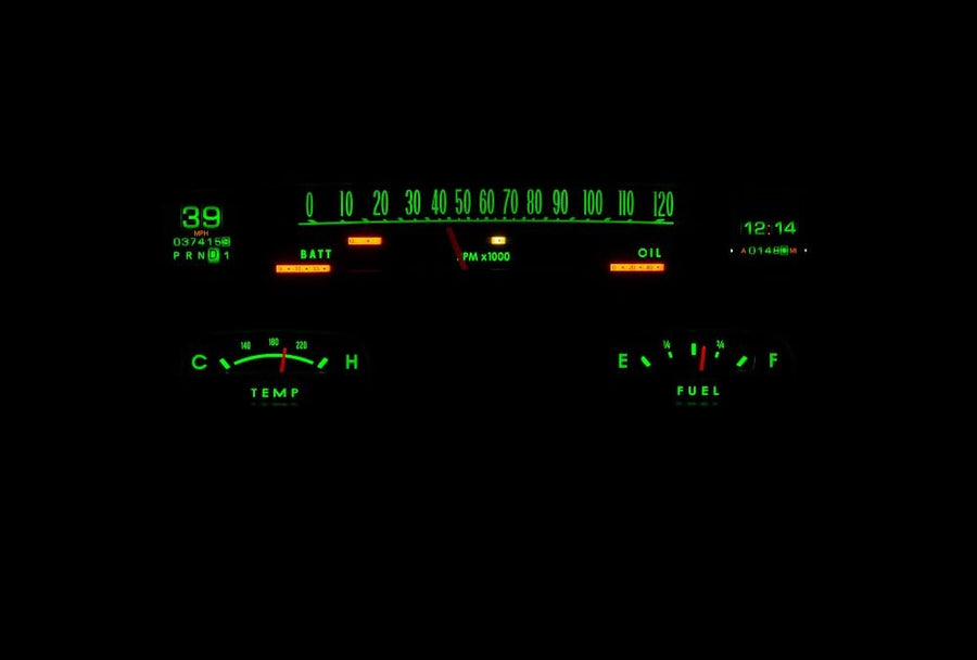 1958 Chevy Impala Dakota Digital Retrotech Dash Gauge System RTX-58C-IMP-X