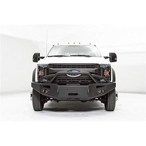 Fab Fours Winch Bumper 17-C F450 or F550 with Pre-Runner Guard Matte Black