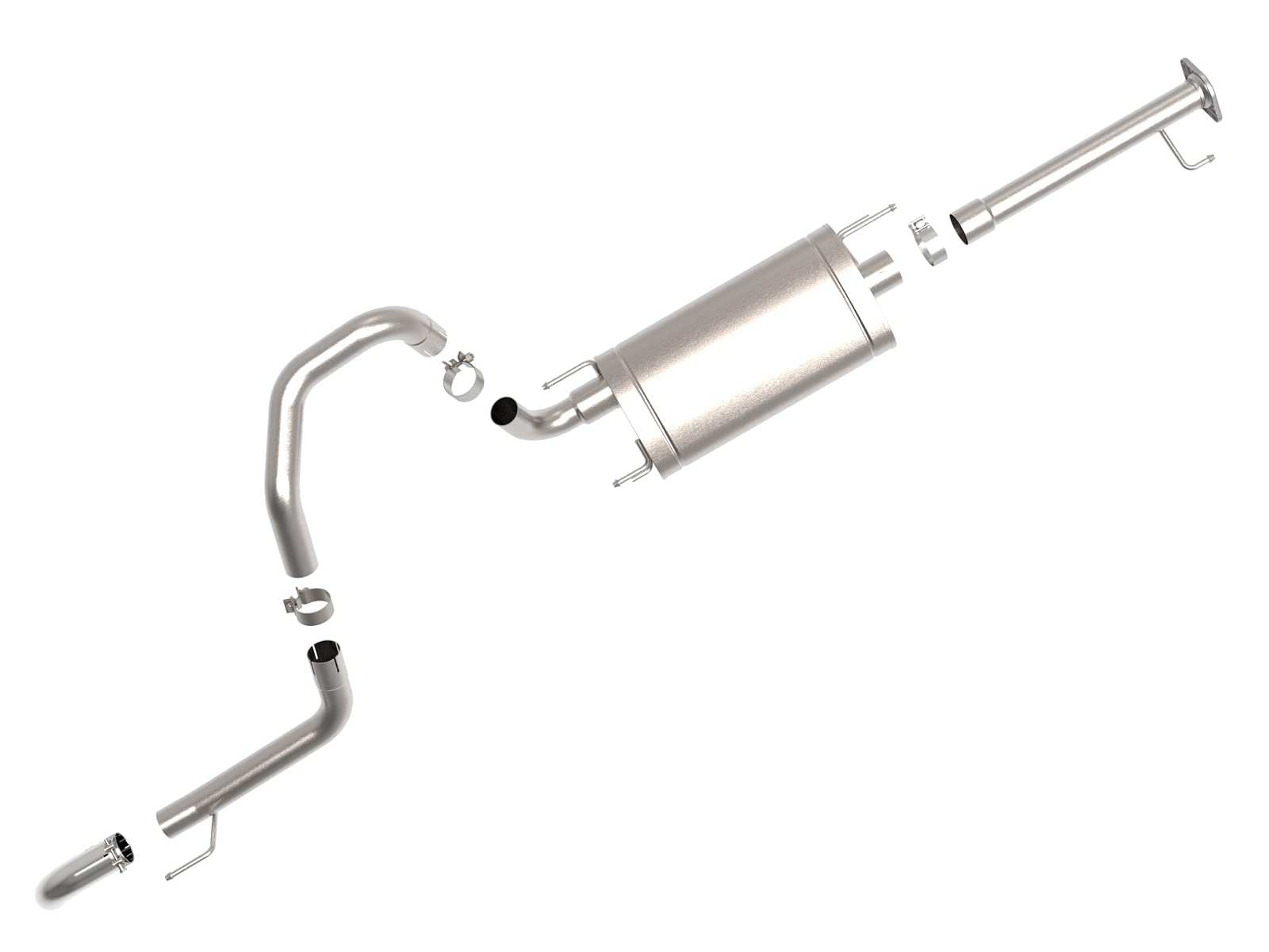aFe POWER Vulcan Series 49-36056 2-1/2 IN 304 Stainless Steel Cat-Back Exhaust System, fits Lexus GX 460 10-21 V8-4.6L