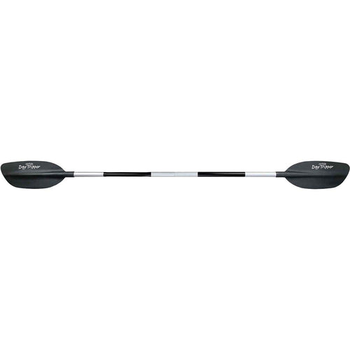 Carlisle Day Tripper Adult Kayak Paddle, Black/Silver, 220cm