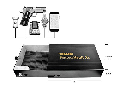The Club Personal XL Vault LB400 Security Lock Box