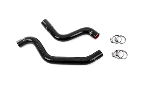 High Temp HPS Reinforced Silicone Black Radiator Coolant Hose Kit, 57-2141R-BLK