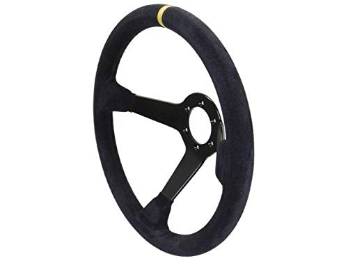 Suede Sparco Steering Wheel 015R325CSN