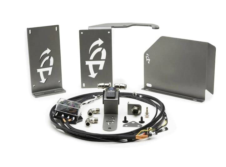 Compressor Bracket & Hardware UDA 122-2719 - JK Engine Bracket for Viar Compressors - Black