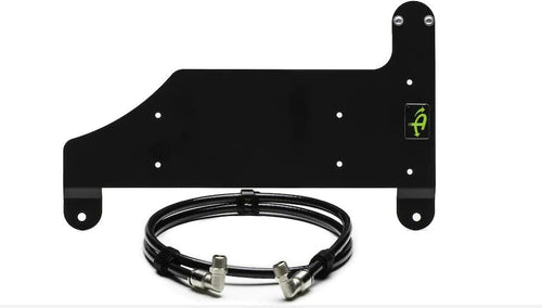 Compressor Bracket & Hardware UDA 144-1819 - JL Under Pass. Seat for ARB Dual Air Compressor - Black