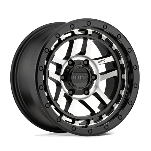 KMC 18X8.5 KM540 6X120 S-BLK MACH 00MM - KM54088577500