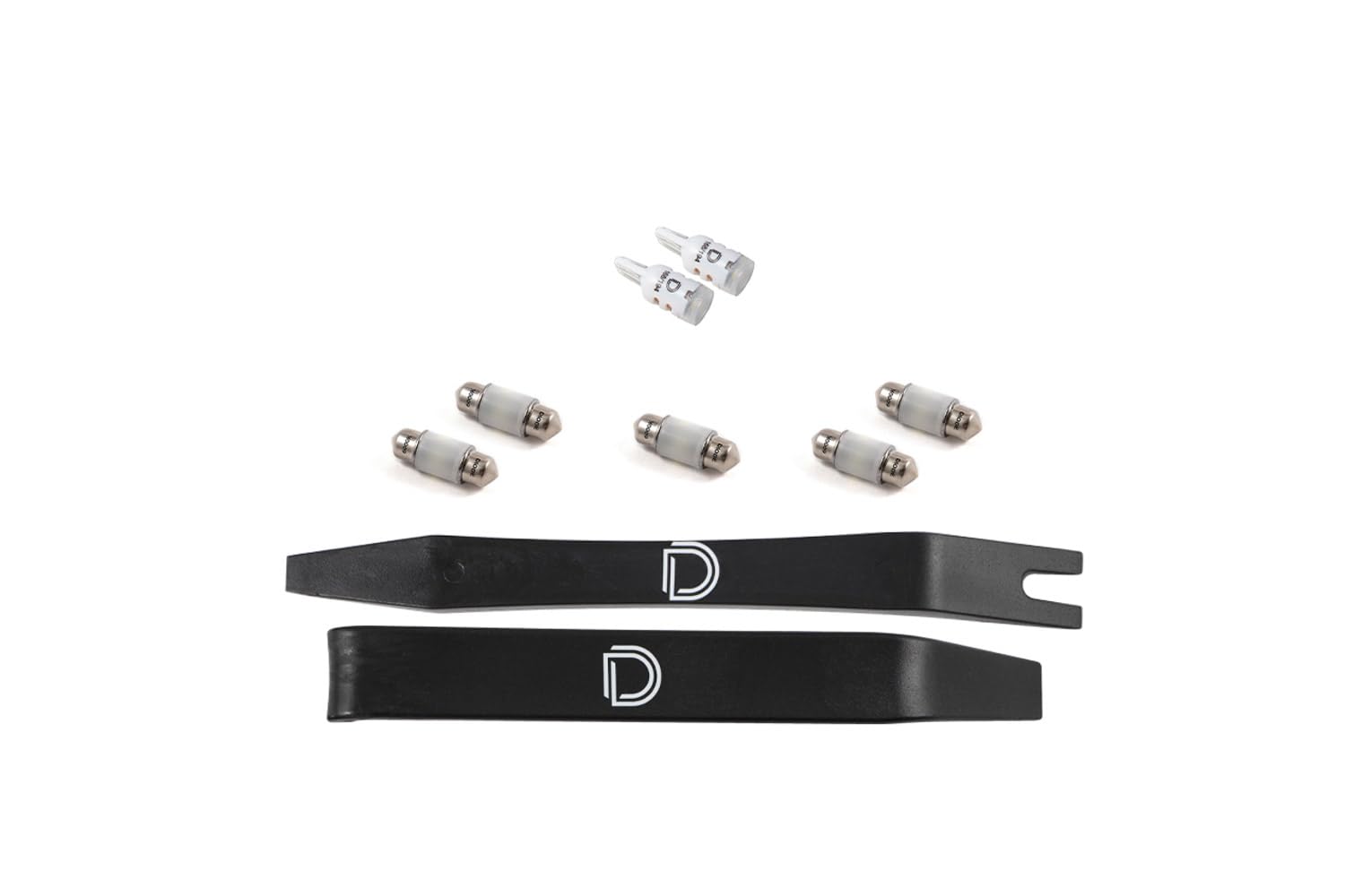 Diode Dynamics interior bulb pack LED compatible with Kia Soul 2014-2019, Stage 1