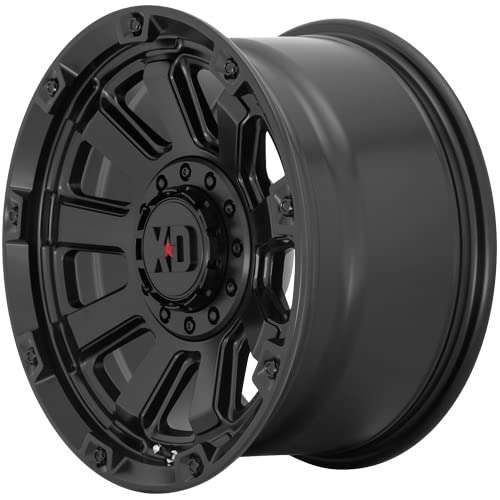 GAUNTLET XD852 20x10, Bolt Pattern: 8x180/, Offset: -18, SATIN BLACK, set of 1