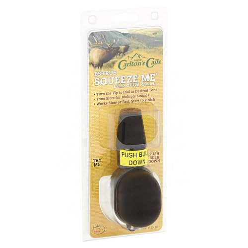 Estrus Squeeze Me Hunters Specialties Elk Cow Call - High-Pitched Long-Distance Elk Cow Hunting Call