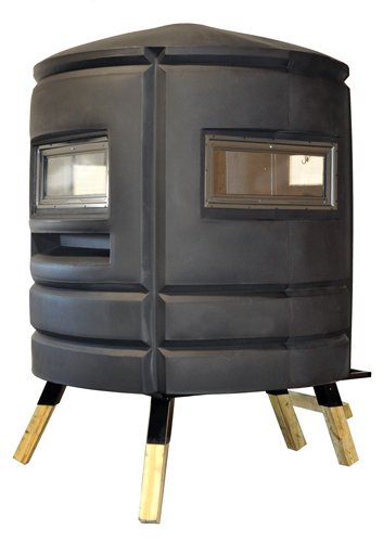 DEER BLIND SPORTSMAN'S CONDO SC4 72 in. Diameter: Black, Loaded