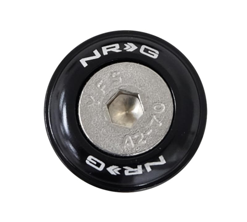Plastic Black Fender Washer Kit with Rivets - NRG Set of 10