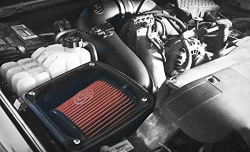 Cold Air Intake S&B Filters 75-5080D For 2006-2007 Chevy/GMC Duramax LLY-LBZ 6.6L (Dry Extendable Filter)