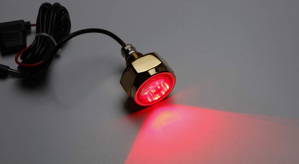 Marine Sport LED Drain Plug Light MS-27W-DP-R (Marine Sport NEW - 27W CREE LED drain plug lights Red IP68)