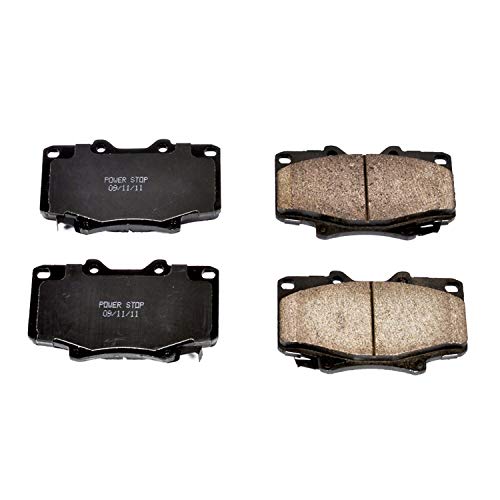 Power Stop Z16 16-502 Evolution Front Ceramic Brake Pads For Lexus LX450 1996-1997, Toyota Land Cruiser 1991-1997 [Model Specific]