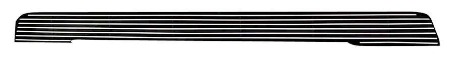 2013-2018 Ram 1500 T-Rex Grilles Billet Bumper Grille, Polished, 1 Pc, Overlay - PN #25458