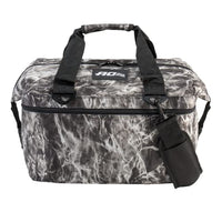 AO Coolers Soft Cooler, Elements 24 Pack, Manta, Grey Camo, 24 Pack,AOELMA24