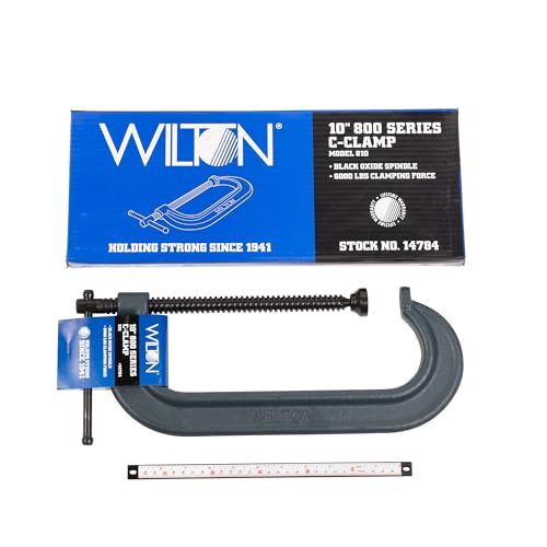 C-Clamp Wilton, 10" Opening, 2-3/4" Throat, 6000 Lbs. Clamping Force (Model 810)