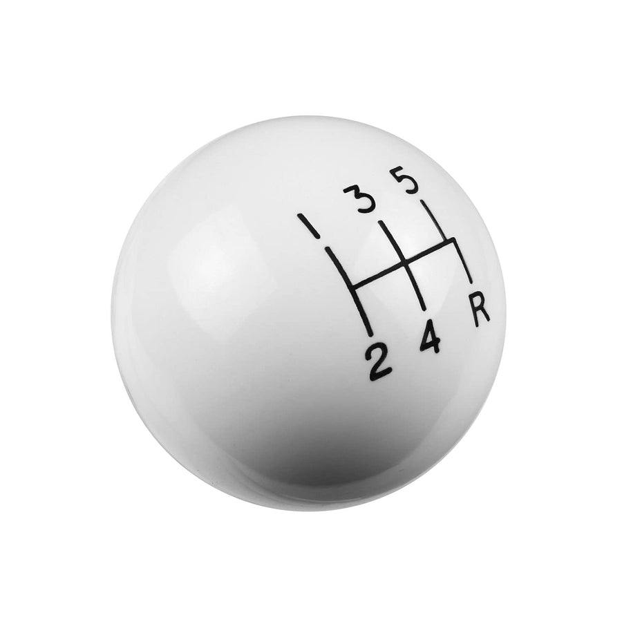 5-Speed Hurst Classic Shifter Knob White 1630008
