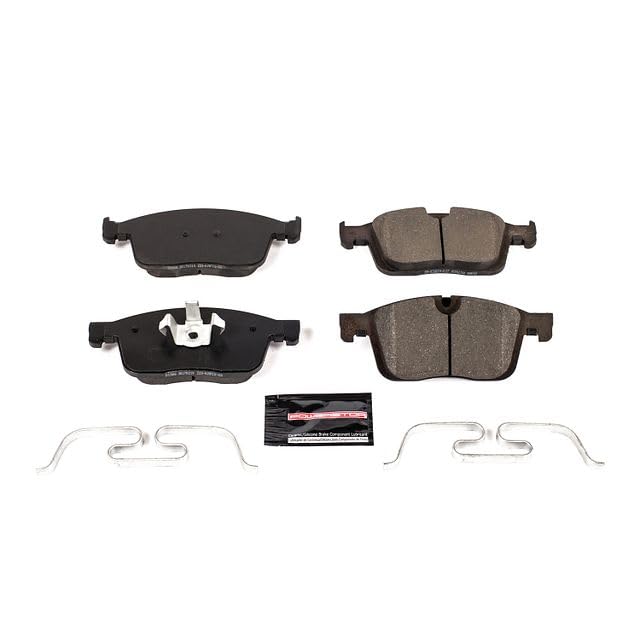 Power Stop Z23-1866 Z23 Evolution Sport Carbon Fiber-Ceramic Brake Pad For Volvo XC60 2016-2017 [Vehicle Specific]