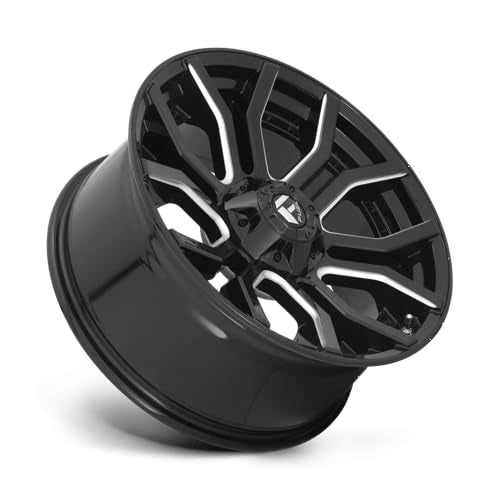 D711 Fuel 1PC 22X10 GL-BLK-MIL -18MM 8X170 - D71122001747