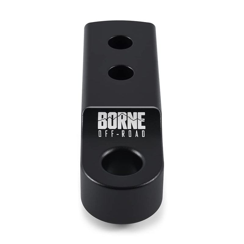 2” Borne Off-Road Hitch Receiver Shackle Mount, Black