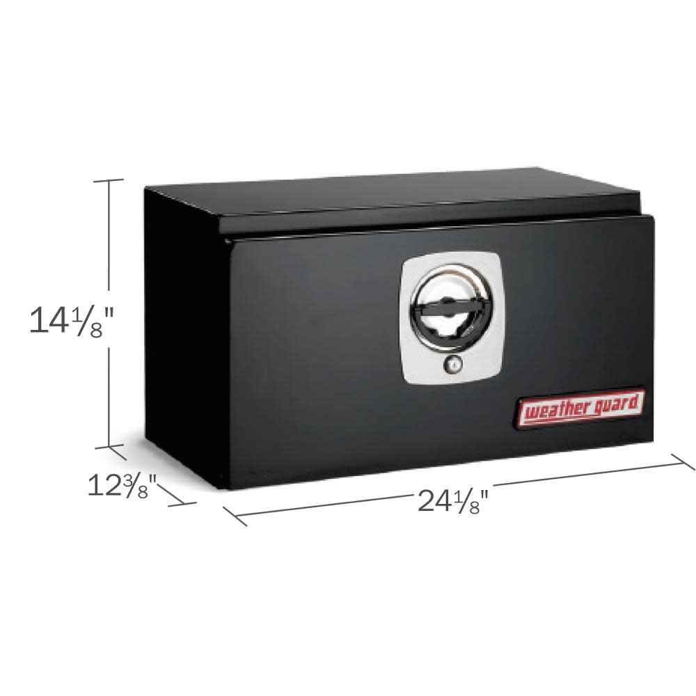 Mini Underbed Tool Box WEATHER GUARD (525502, Steel, Black