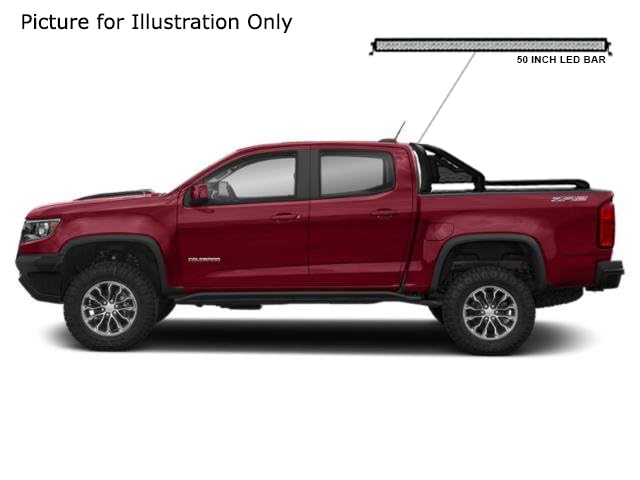 Gladiator Black Horse Roll Bar Modular Black W/40 LED Light Bar Compatible with 2015-2024 GMC Canyon/Chevrolet Colorado/Toyota Tacoma-GLRB-03B-KIT