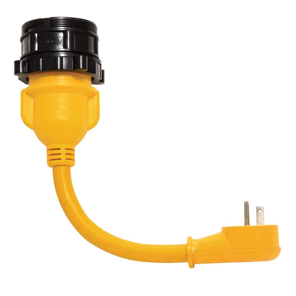 15M/30F Camco 55635 12" Marine Power Grip Locking Adapter
