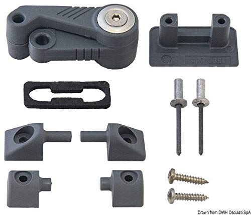 Lewmar Ocean Small Lever Kit - Gray, Exact Match Replacement Part, Seamless Installation - 360271990