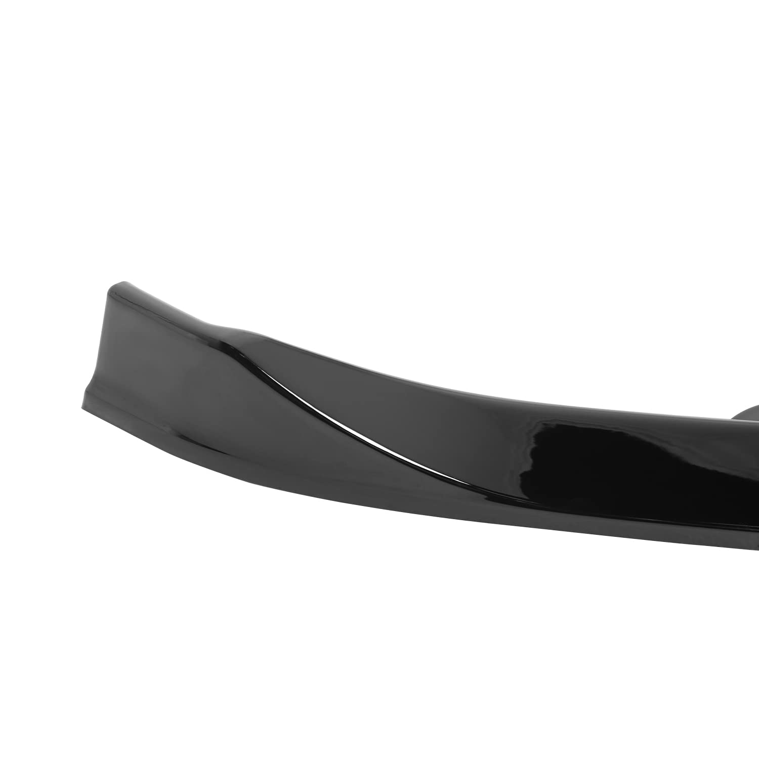 Glossy Black Spec-D Tuning Front Bumper Lip Spoiler Splitter Kit 3PC Set Compatible with Nissan 370Z 2009-2012