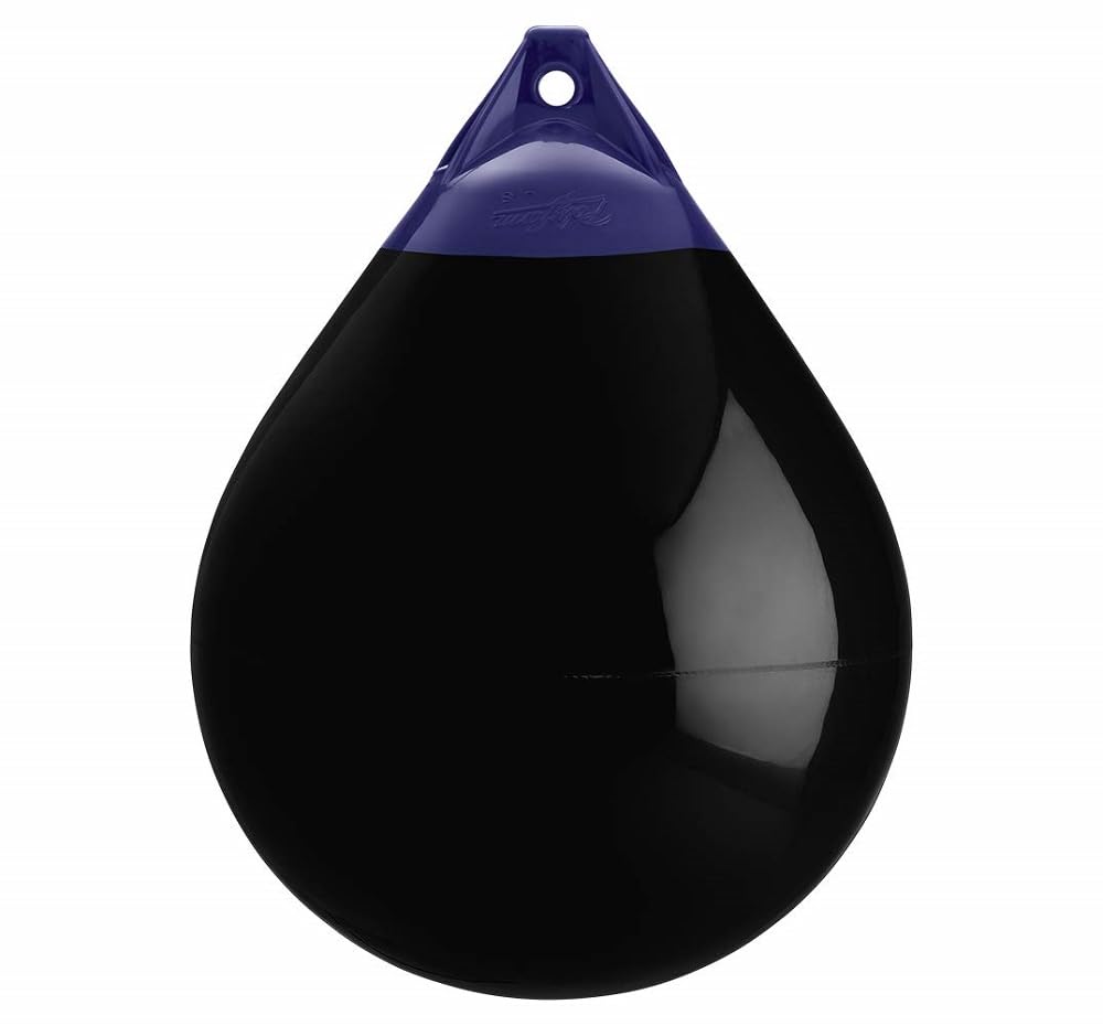 A-5 Black Polyform A Series Buoy - 27" x 36", Black