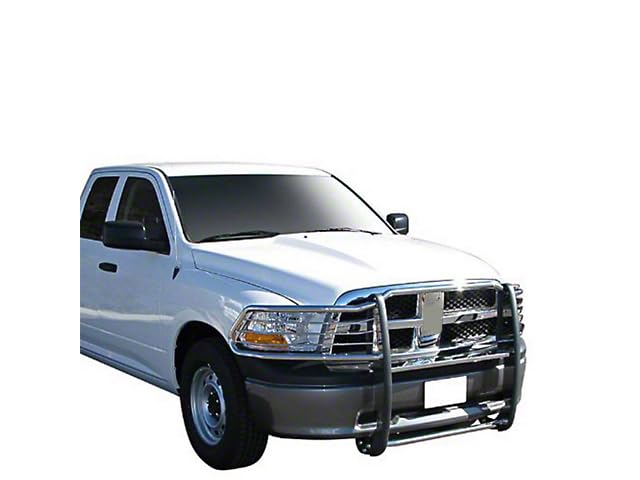 Bumper Guard Modular SS Black Horse Grille Compatible with 09-10 Dodge Ram 1500|11-18 Ram 1500|19-24 Ram 1500 Classic(Excl.Rebel & Warlock Trims)-17DG109MSS