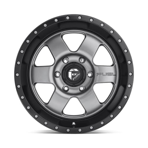 1PC Fuel D619 18X9 8X6.5 MT-GNMTL-BBR 01MM