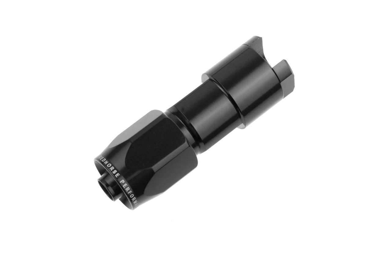 8000-06-06-2 Red Horse Performance -06 To 3/8" Sae Quick Disconnect Female Straight - Black