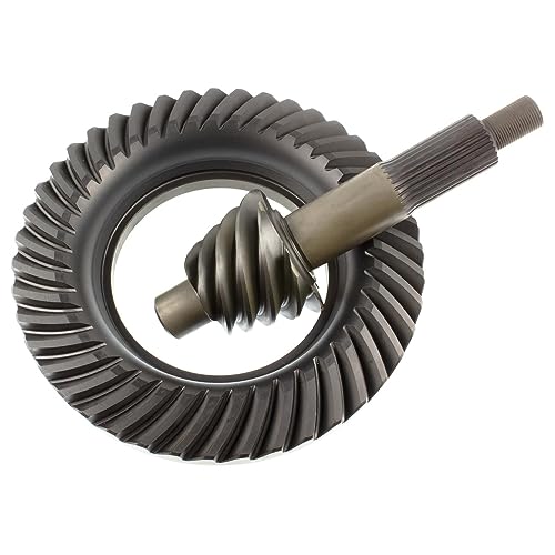 Differential Ring & Pinion Richmond Gear 69-0419-L, For Ford 9", Gear Ratio 7.16, 10-Bolt, 28 Spline, 6 Pinion & 43 Ring Tooth -Fits Ford/Lincoln/Mercury Cars & Trucks 1955–1986, Replaces F890716AX.