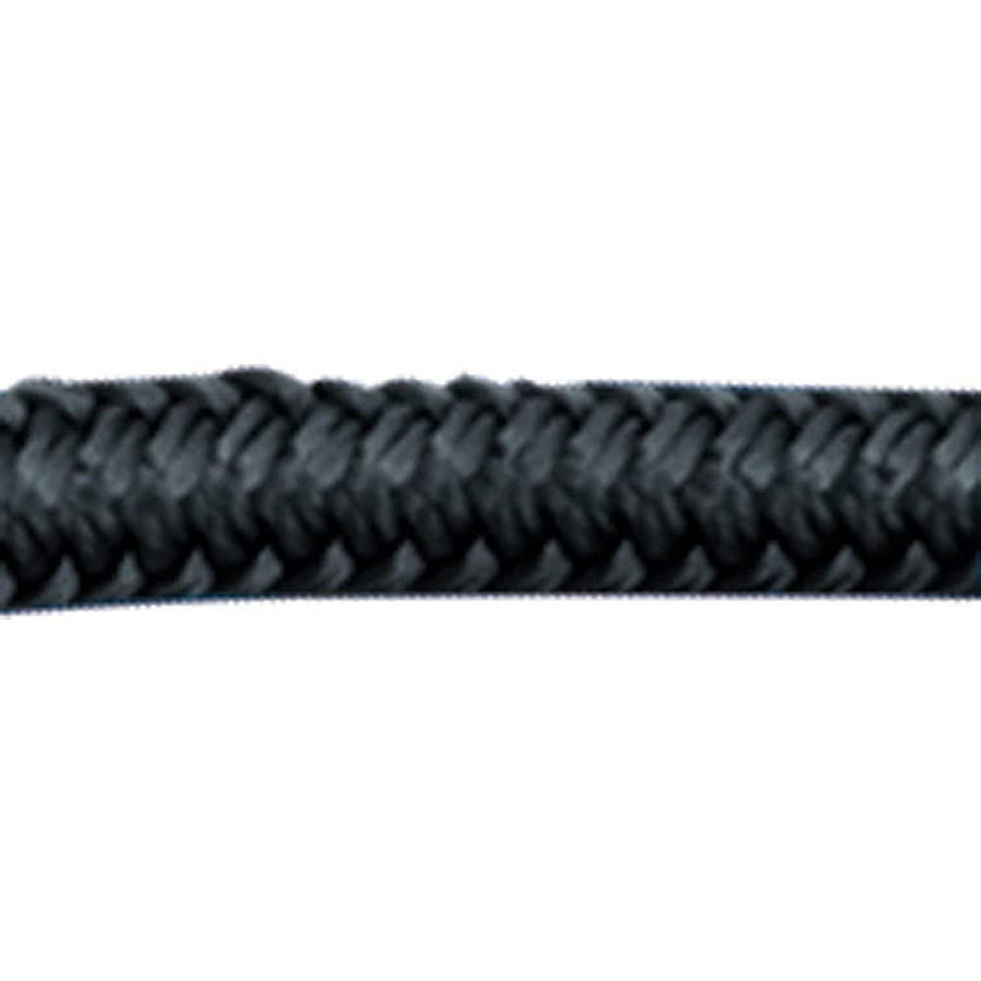 Double Braided Sea-Dog Nylon Dock Line, 3/8" x 25' / Black 302110025BK-1