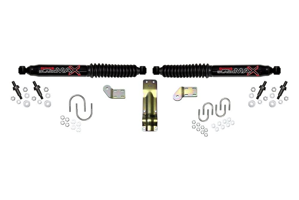 Skyjacker Suspension Lift Kit F5401K-B w/Shock Black MAX Shocks 4 in. Lift Incl. Blocks U Bolts