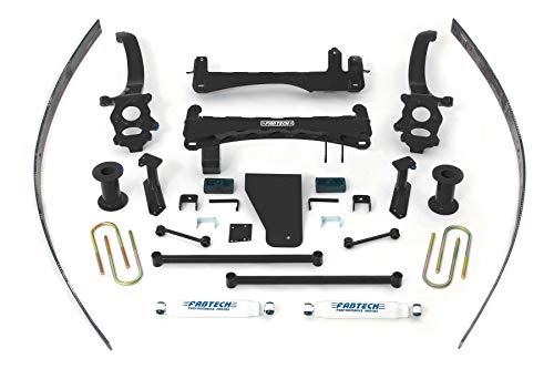 Fabtech K6000 Lift System Basic w/Shocks w/Performance Shocks 6 in. Lift Basic