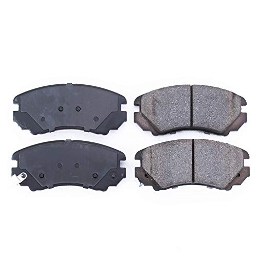 Power Stop Z16 Evolution 16-924 Front Ceramic Brake Pads For Hyundai Elantra, Hyundai Sonata, Hyundai Tiburon, Hyundai Tucson, Kia Magentis, Kia Optima, Kia Soul, Kia Sportage [Model Specific]