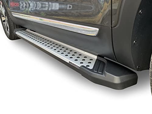 Vortex Black Horse Running Boards Aluminum Compatible with 2024-2024 Kia Sorento-VO-K770