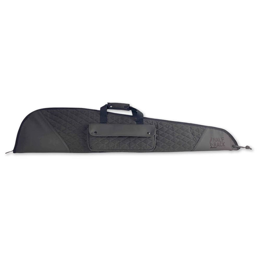 Wazee Mobile Premium Rifle Gun Case - Cotton Canvas Rifle Case for Scoped Rifles up to 48" - Water Resistant Long Gun Case w/ Padded Boxed Pockets & Reinforced Buttstock & Muzzle – Rifle Carrying Bag