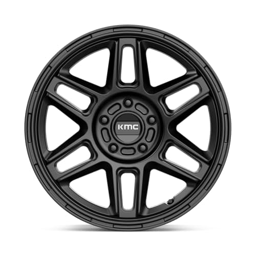 KMC Wheels 17X8 NOMAD 5X1106 38mm SATIN BLACK - KM71678042738