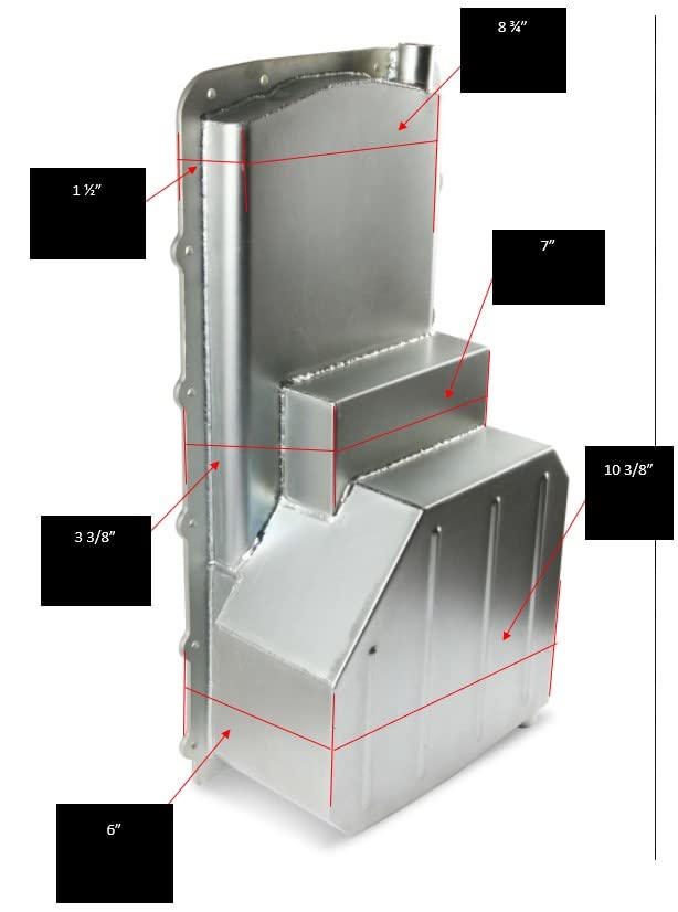 302-50 Holley Coyote Engine Swap Oil Pan