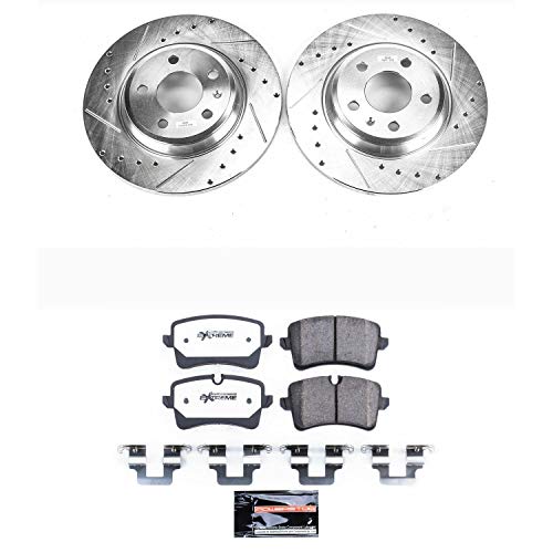 Rear Power Stop K6124-26 Z26 Street Warrior Brake Kit Audi