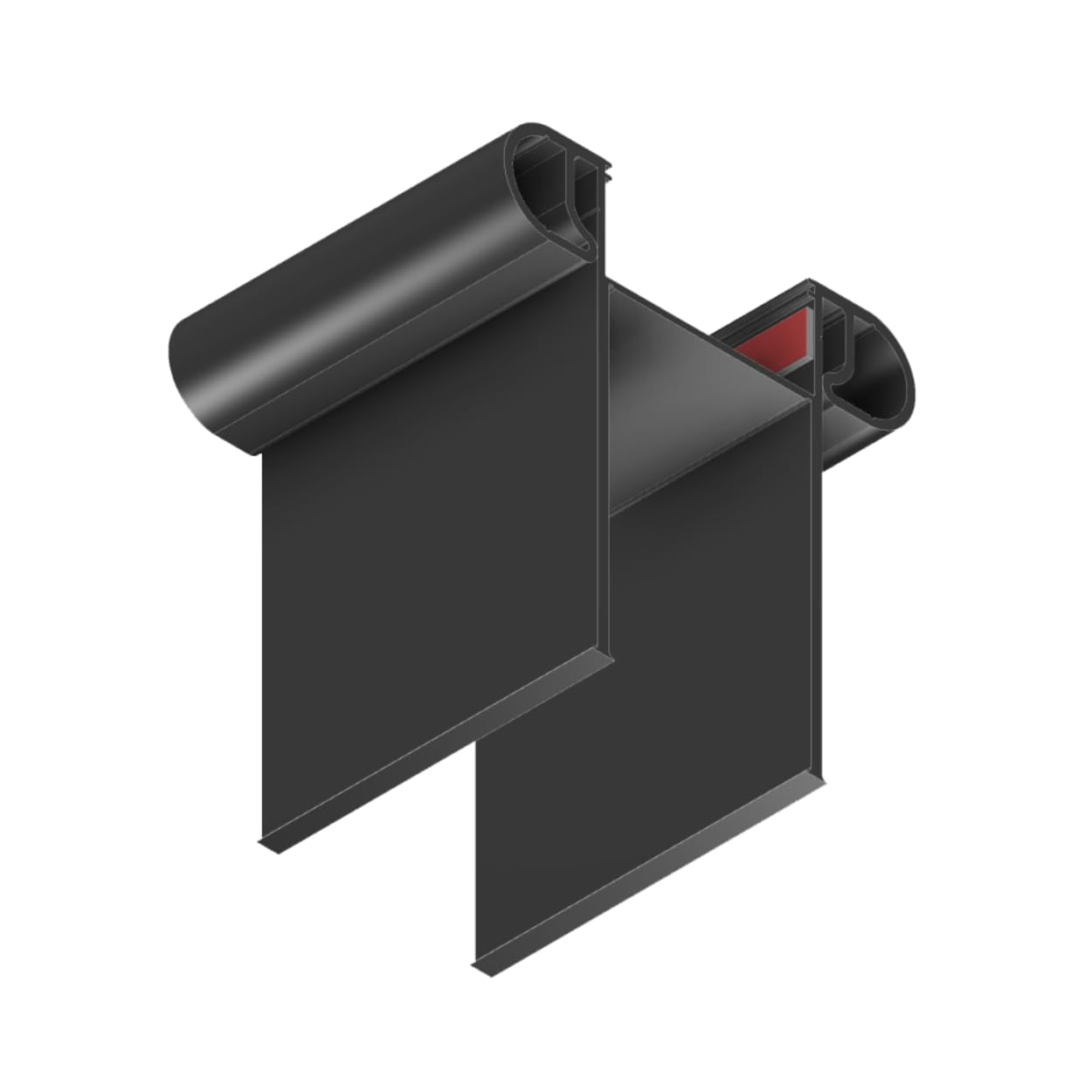 35064 RV Slide-Out Wall Cap Flip 'N Seal® (3” Wipe x 0.91” Bulb x 2” Wall Cap) (20ft)