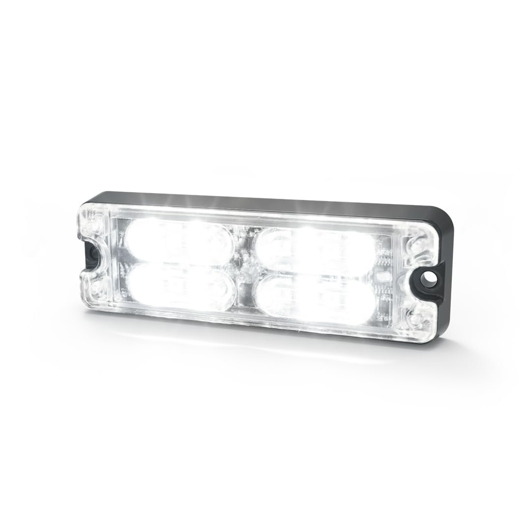ECCO Ed3511 Series Class 1 Led Warning Light Assembly – Surface Mount, White