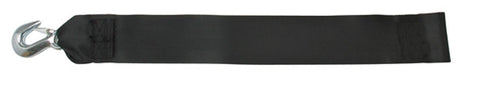 Winch Strap BoatBuckle with Loop End, Black, 3-Inch x 20-Feet