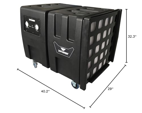 Portable XPOWER AP-2000 HEPA Air Filtration System for Large Rooms