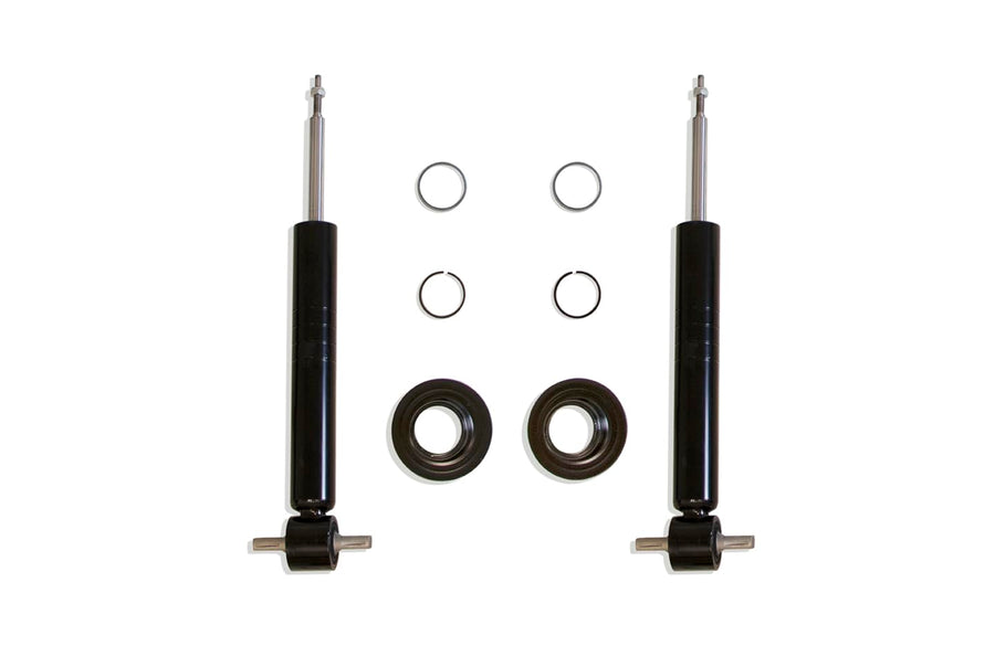 Part# 371903 MAXTRAC SUSPENSION'S is A Pair of 0"-3" Front Adjustable LOWERING Struts (Pair) Black W/Coil SEAT, Retainer Clip & Retainer Collar