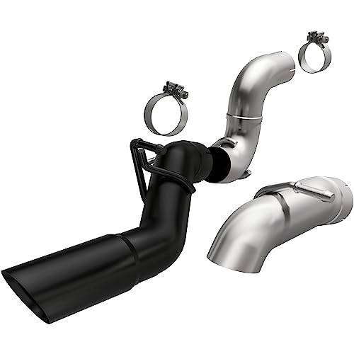 Performance Exhaust System MagnaFlow 19682: Cat-Back, Rock Crawler Series, For 2021-2025 Ford Bronco, Includes High Clearance Exhaust Tip and 4” Black Chrome Tip